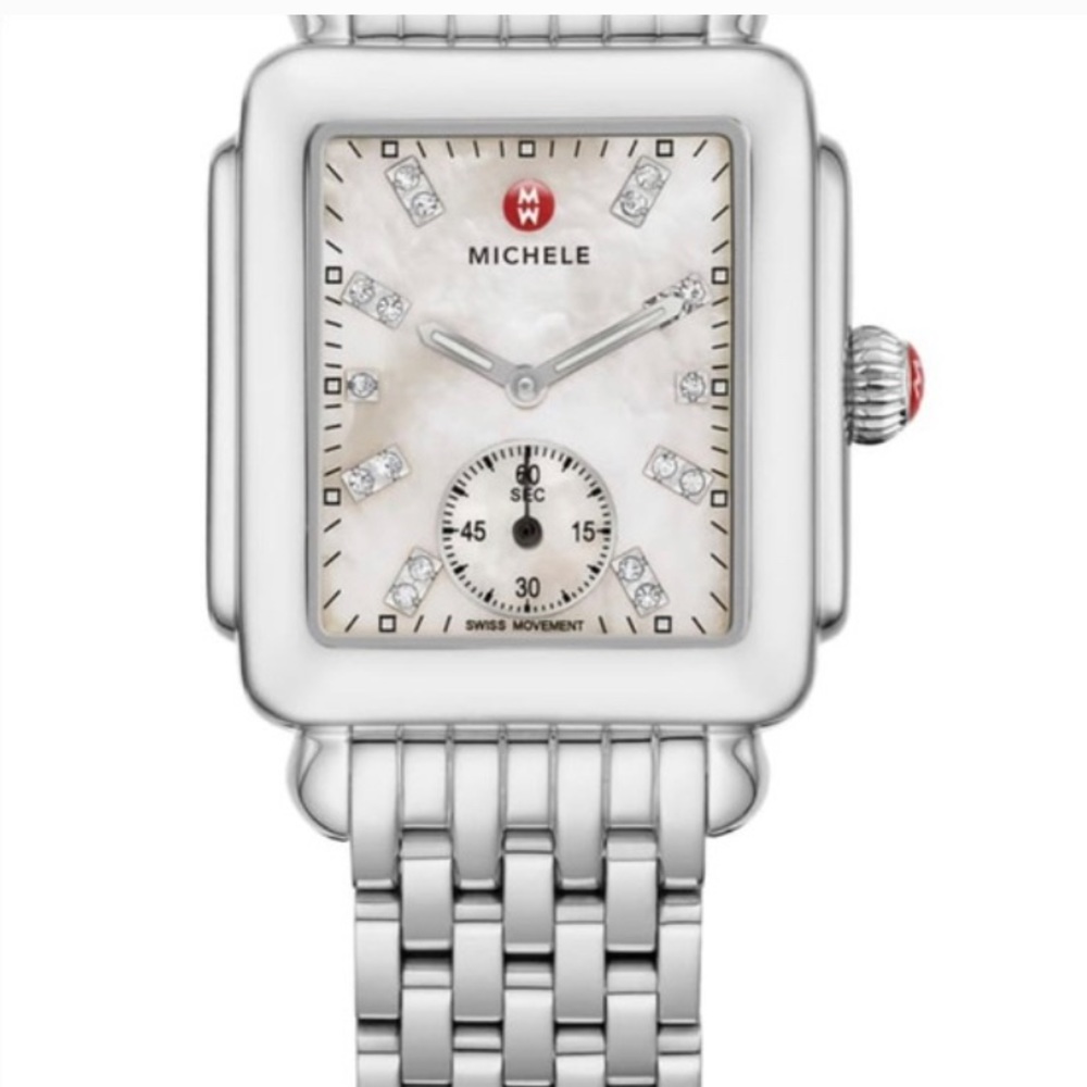 Michele Deco Day Diamond Watch - Picture 3 of 12